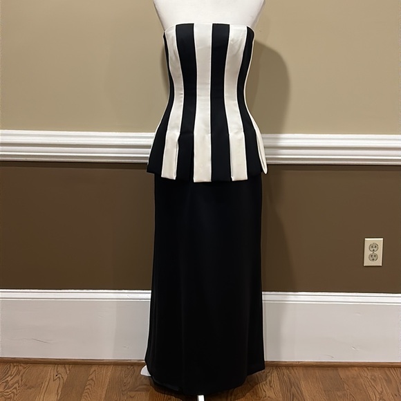 Victor Costa Vintage Evening Gown. Size 8 - Picture 5 of 16